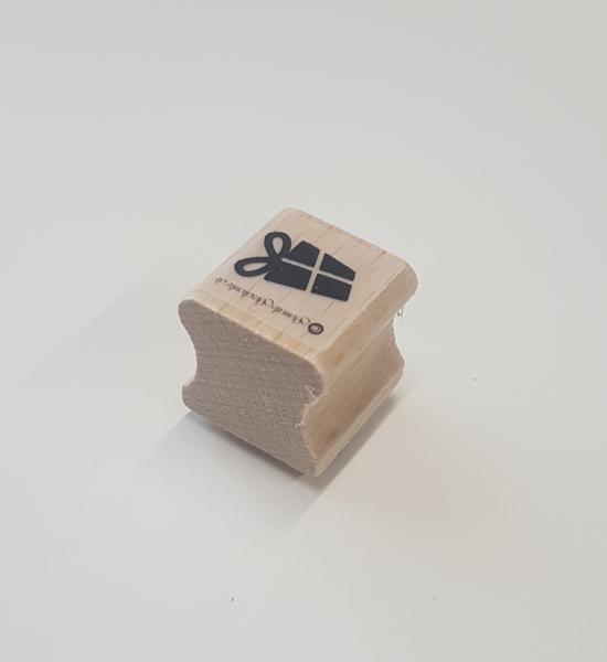 Holzstempel Geschenk